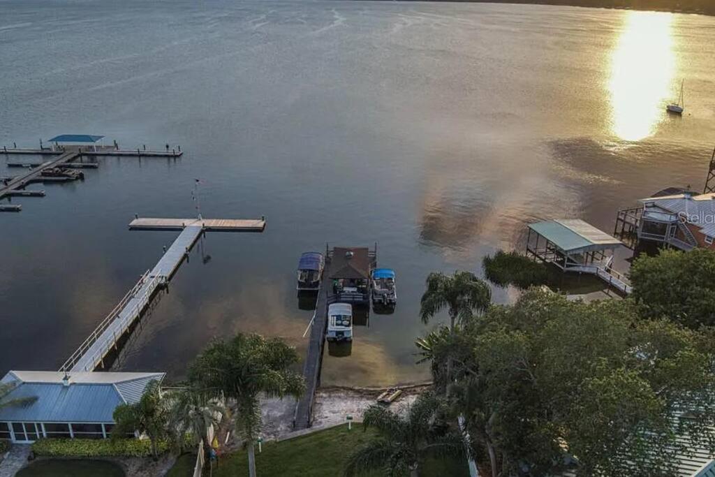 Lakefront Duplex With Pontoon Boat 2 Bedroom Home Mount Dora Esterno foto