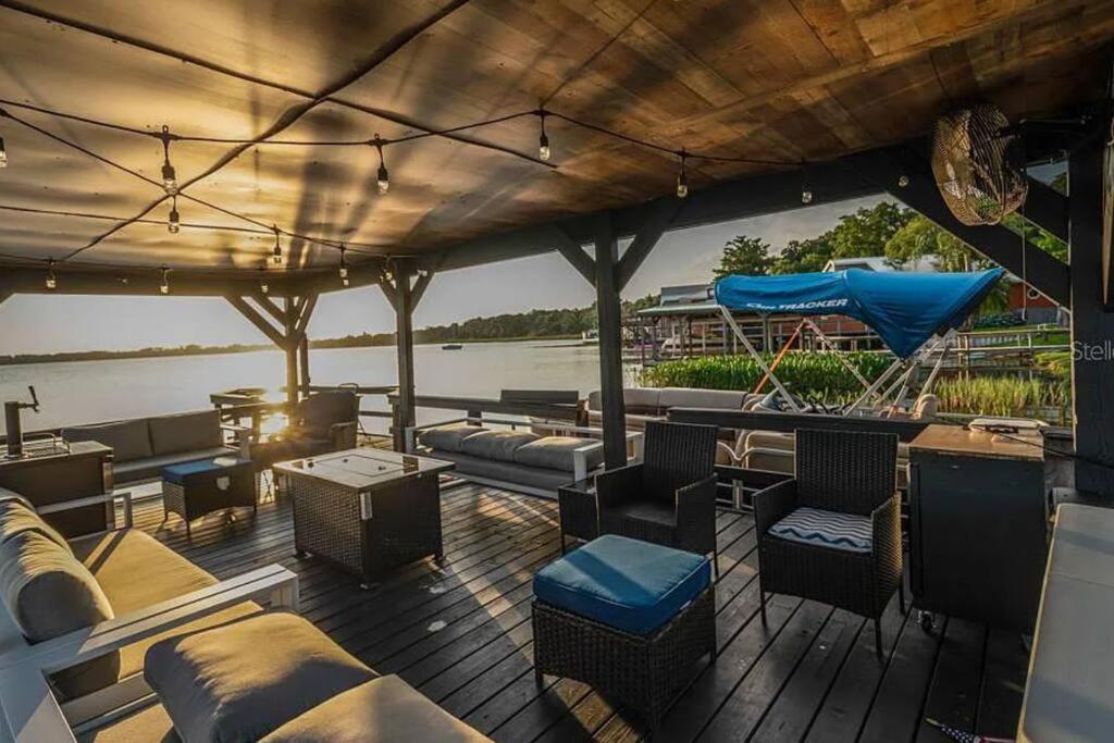Lakefront Duplex With Pontoon Boat 2 Bedroom Home Mount Dora Esterno foto